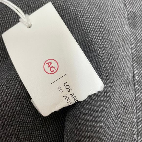 AG Adriano Goldschmied Alexxis Vintage Straight Jean 90's Faded Black Sz 29 NWT - Picture 7 of 10